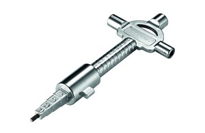 Technocraft Bauschlüssel / Multifunktional-Schlüssel CH-Modell, Länge 180 mm