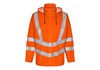 EN 20471 Safety Regenjacke Orange 1921-102 (10) L