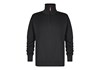 Sweatshirt Mit Hohem Kragen Anthrazit Grau 8014-136 (79) XL