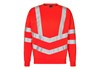 Safety Sweatshirt Rot 8021-241 (47) S