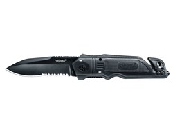 Walther Messer ERK Emergency Rescue Knife black, Länge 223 mm