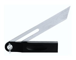 Schmiege mit Kunststoffgriff & gehärtetem Stahlblatt, Länge 210 mm