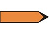 Signal (4.34.1) Wegweiser für Umleitung, Pfeil orange 75/25 cm, R2