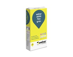 Weber 2000 flex, Flex Klebemörtel grau