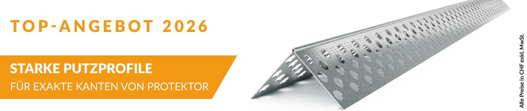 Putzprofil: Top-Angebot 2026