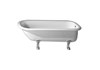 SCHMIDLIN Badewanne ROMA, alpinweiss