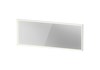 DURAVIT Lichtspiegel L-CUBE, weiss aluminium matt