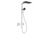 HANSGROHE Duschsystem Raindance Alive Q, brushed black chrome