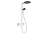 HANSGROHE Duschsystem Raindance Alive S, brushed black chrome