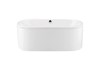 KALDEWEI Badewanne CLASSIC DUO OVAL, weiss