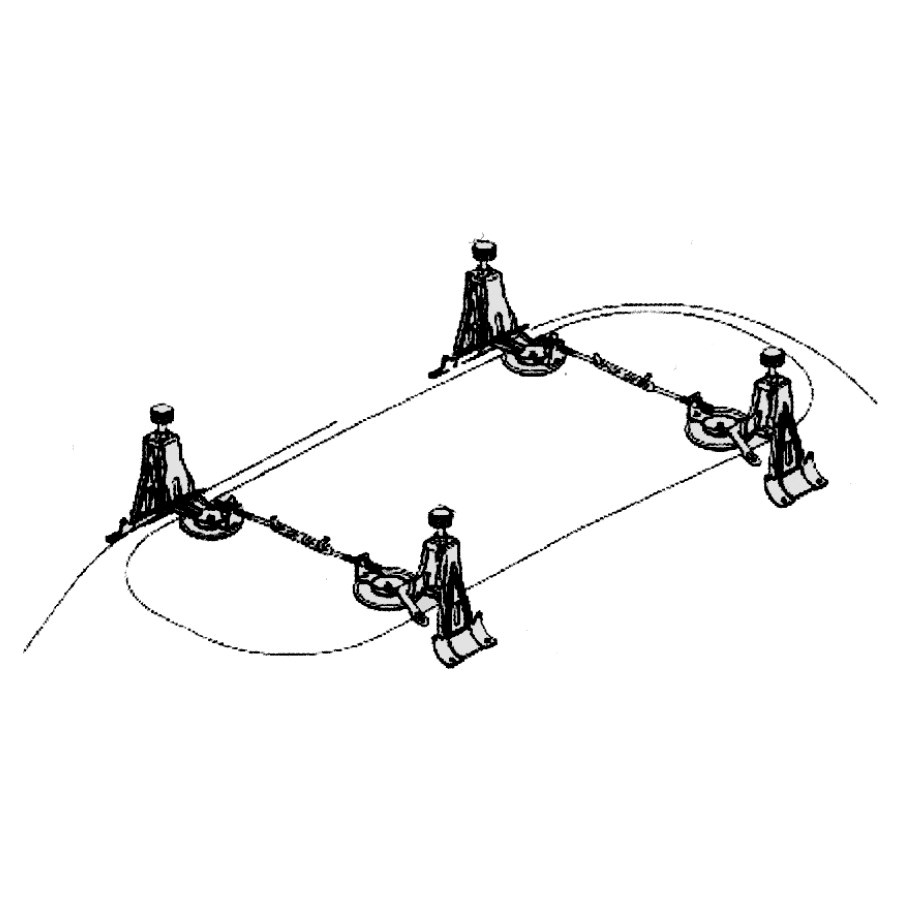 KALDEWEI Badewannenfuss CLASSIC DUO, ohne Farbe