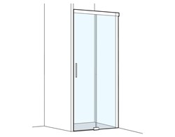 Gleittüre S600Plus Nische