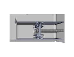 Verbreiterungsprofil Duscholux 41 mm