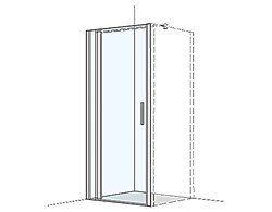 Pendeltüre S400Plus für Seitenwand