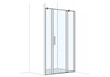 BEKON Pendeltüre S400PLUS NISCHE, silber matt