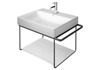 DURAVIT Metallkonsole DURASQUARE, schwarz