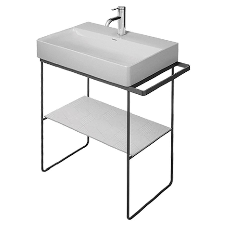 DURAVIT Metallkonsole DURASQUARE, schwarz