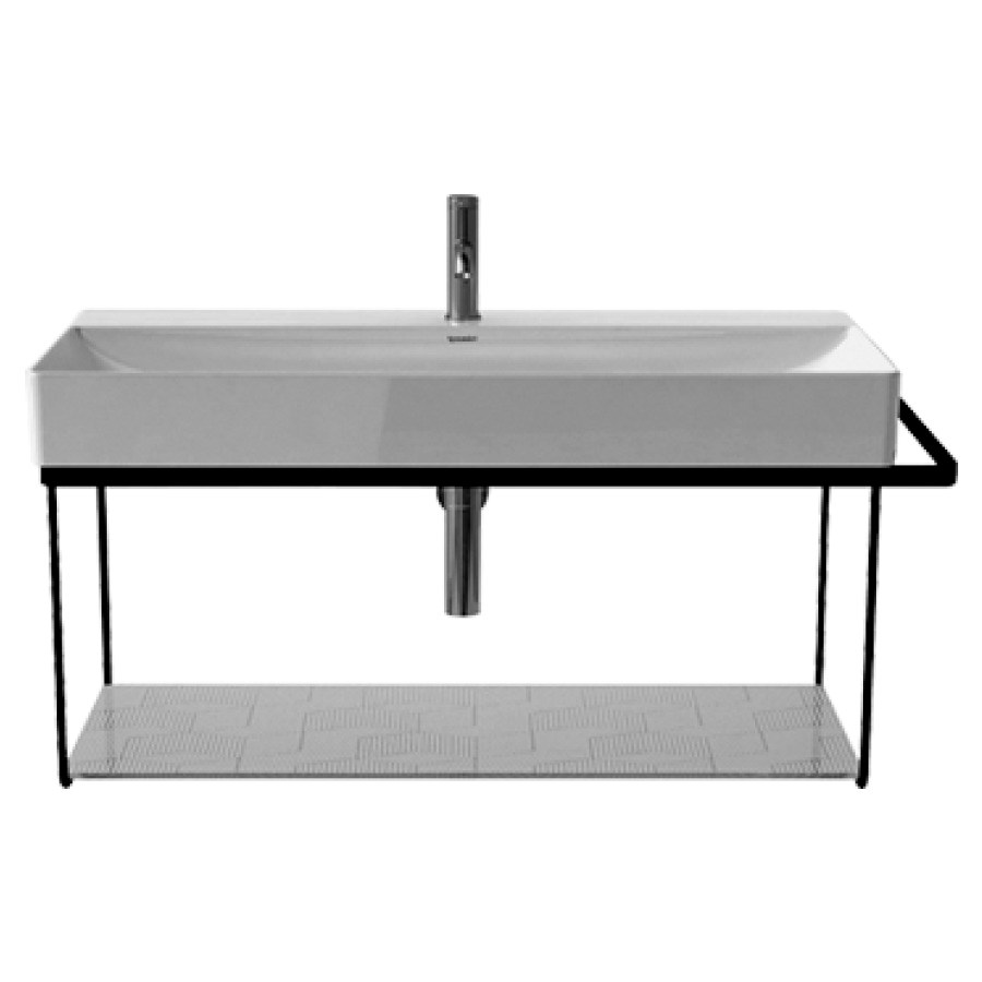 DURAVIT Metallkonsole DURASQUARE, schwarz