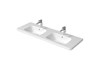 DURAVIT Doppelwaschtisch DURASTYLE, weiss