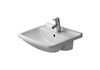 DURAVIT Halbeinlegewaschtisch STARCK 3, weiss