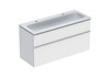 GEBERIT Waschtischkombination ICON, weiss matt