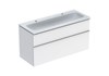 GEBERIT Waschtischkombination ICON, weiss hochglanz