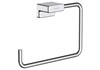 HANSGROHE Handtuchring ADDSTORIS, brushed black chrome