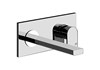 GESSI Wandmischer VIA MANZONI UP, weiss matt