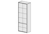 FRAMO Hochschrank Harmony Anthrazit, Modern Standard