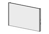 FRAMO Spiegelwand Doppio LED 120 cm, ohne Farbe