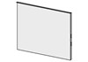 FRAMO Spiegelwand Linea LED 100 cm, ohne Farbe