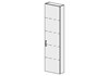 FRAMO Hochschrank Selection 45 cm, Modern Standard