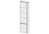 FRAMO Hochschrank Selection 45 cm, Modern Standard