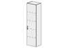 FRAMO Hochschrank Selection 45 cm, Modern Standard