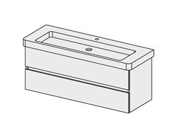 Unterbau Subway 2-Maxi 130 cm