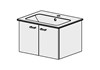 FRAMO Unterbau Me by Starck Smart, Modern Standard