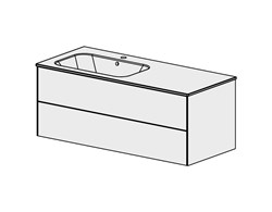 Möbel PURA CERAM 121 cm