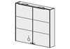 FRAMO Spiegelschrank COOL, Modern Standard