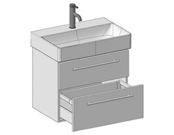 Unterbau Durasquare Compact Doppio