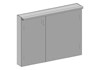 FROIDEVA Spiegelschrank Combo Mur, Fortuna