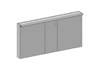 FROIDEVA Spiegelschrank Combo Mur, Fortuna