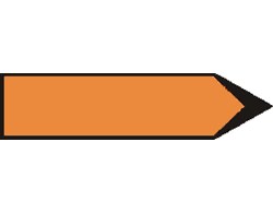 Signal (4.34.1) Wegweiser für Umleitung, Pfeil orange