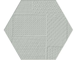 Materia Hexagon Dekor Grün
